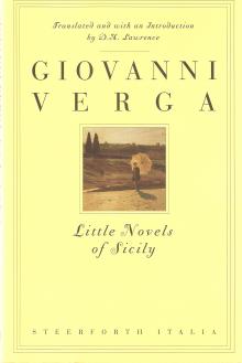 Cover image for Little Novels of Sicily